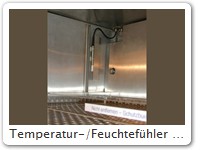 Temperatur-/Feuchtefhler EP in der Klimakammer
Mit Windableitblech
